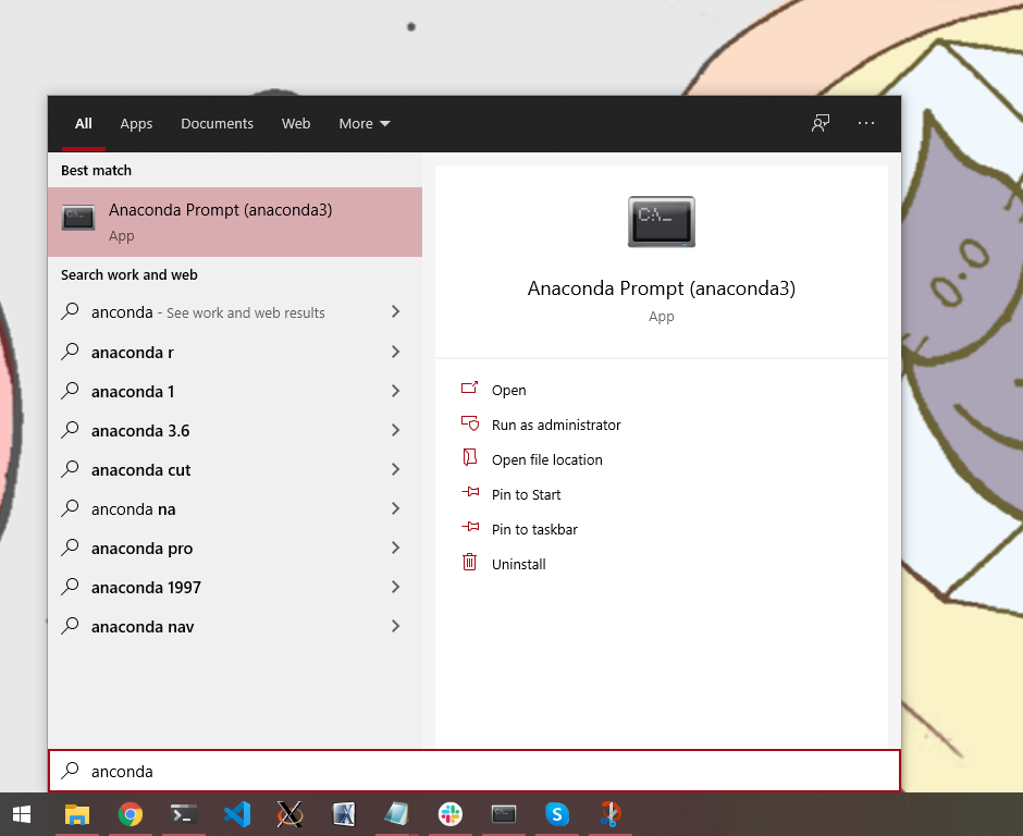 Anaconda Prompt